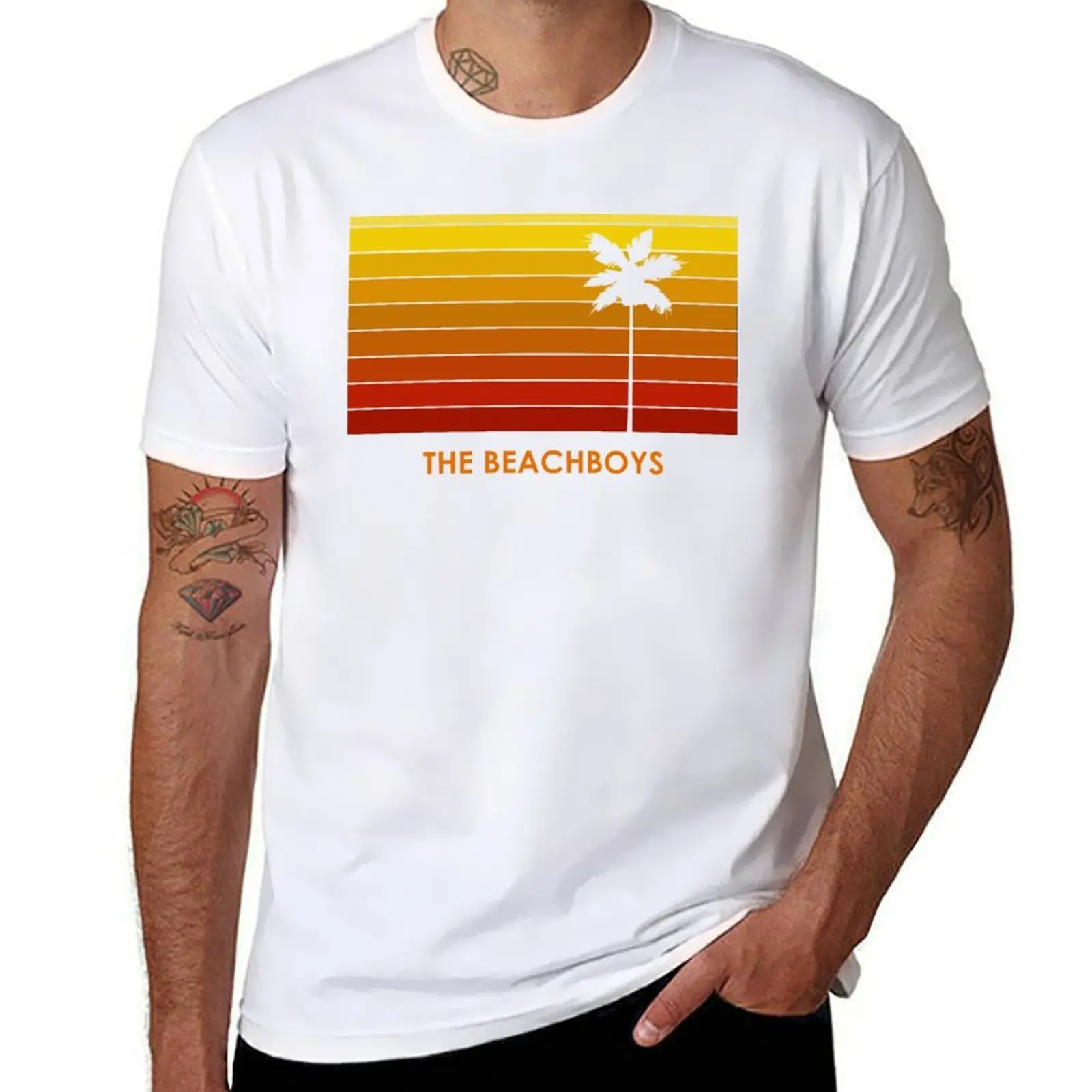 

The Beachboys T-Shirt t shirt man designer t shirts for man pack cotton T-Shirt