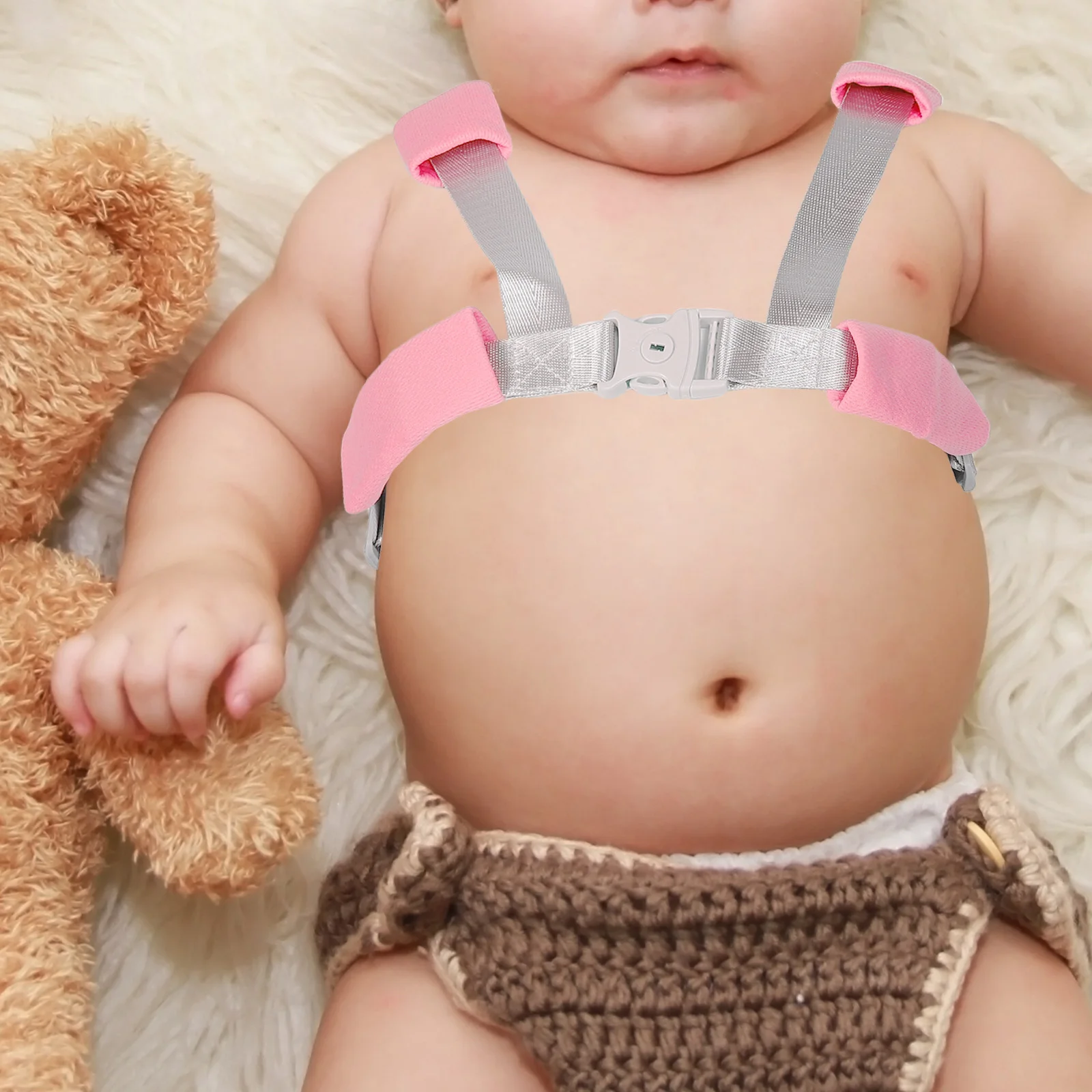 سوار معصم مضاد للفقدان للأطفال الصغار، حزام أمان قابل للتعديل مع حبل زنبركي، حزام مقود للأطفال، آمن للأطفال الصغار