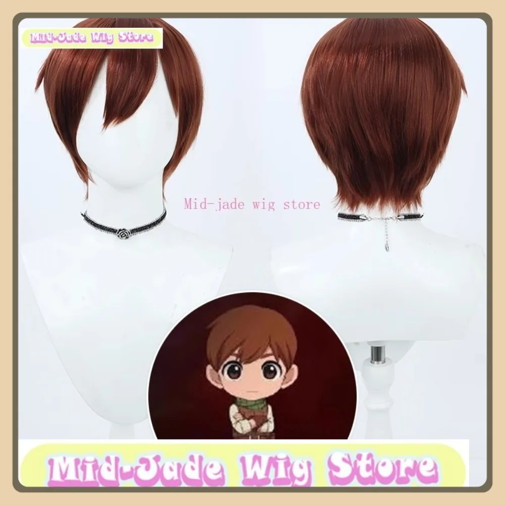 Parrucca Mid-jade Store Delicious In Dungeon Chilchuck Parrucca Cosplay Gioco Anime Gioco di ruolo Parrucca sintetica per feste di Halloween