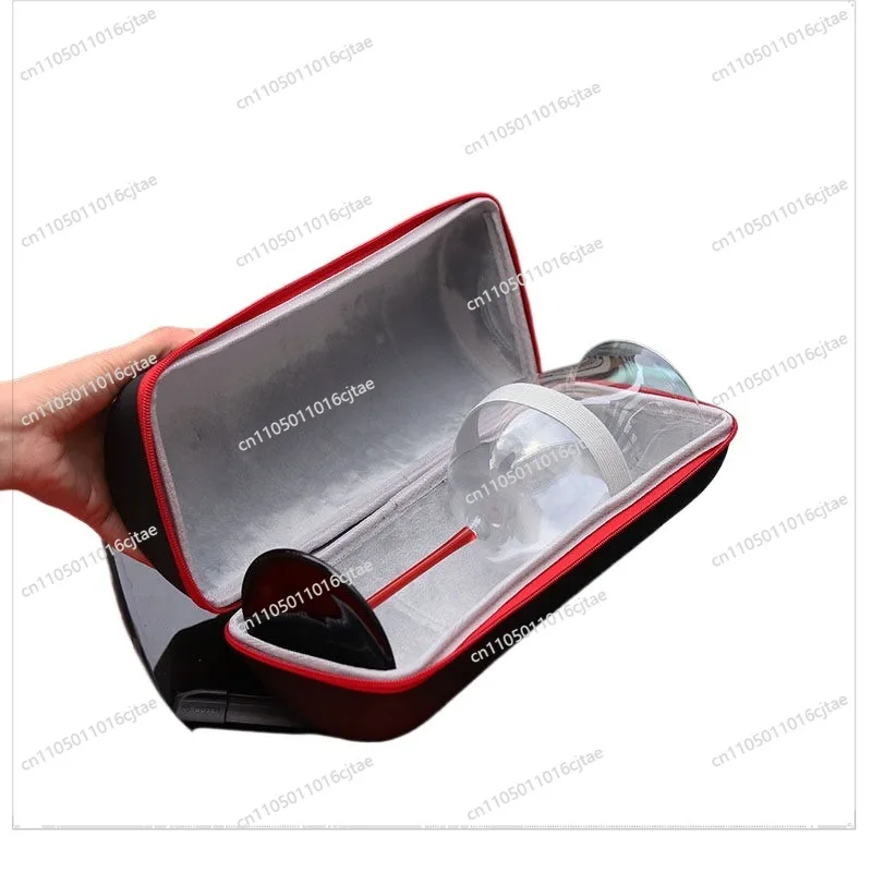 For Portable Bag Bordeaux Cup Storage Bag Red Rod Frosted Case