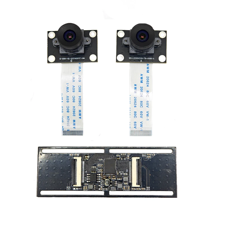 

1/3.0-Inch OV4689 Sensor 3MP Dual Lens USB Camera Module 30fps Fixed Focus Binocular Camera Module