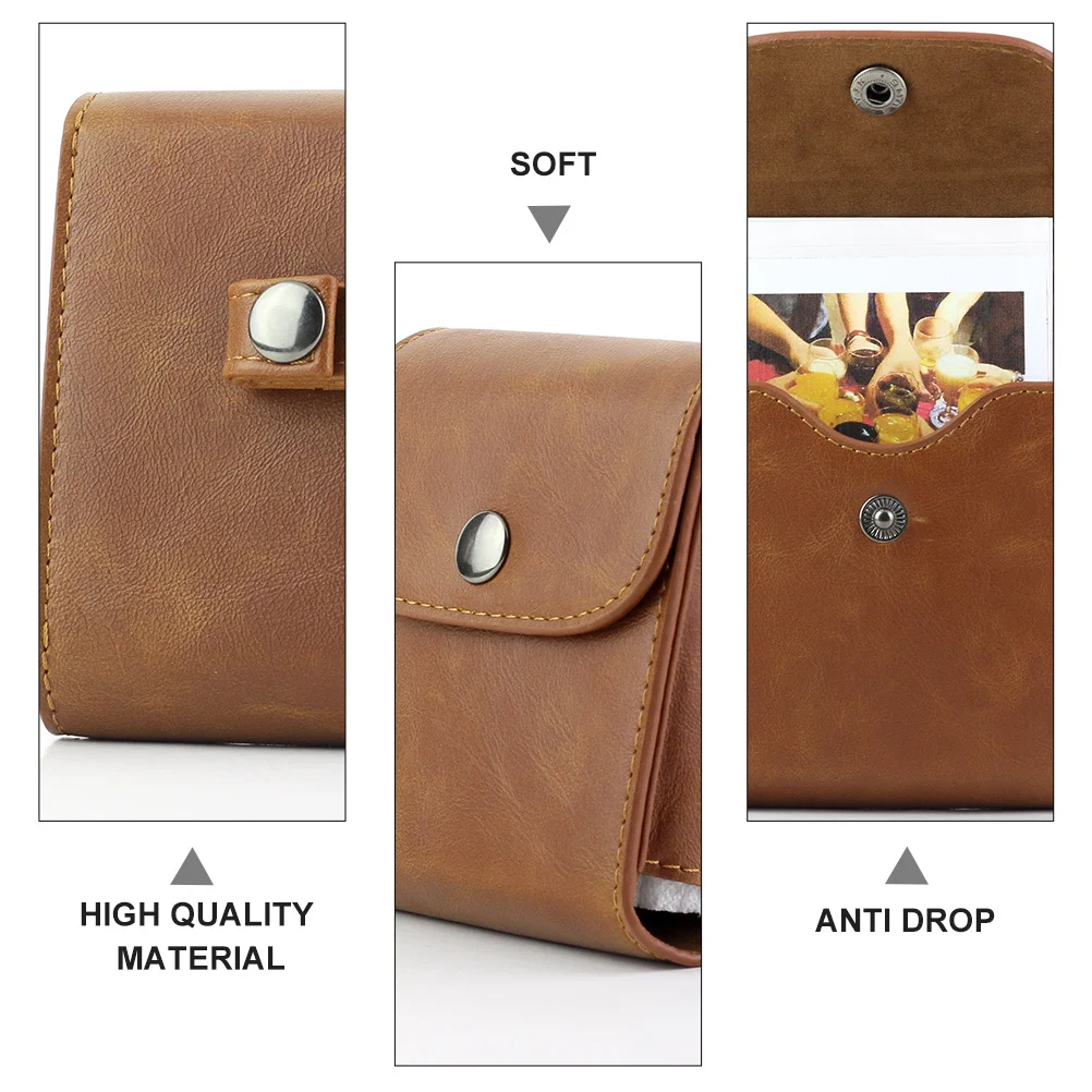 حقيبة تخزين الصور من البولي يوريثان متوافقة مع Square Sq20، مثالية للسفر والتخييم والنزهات والمزيد من حافظة حامل الأفلام #6