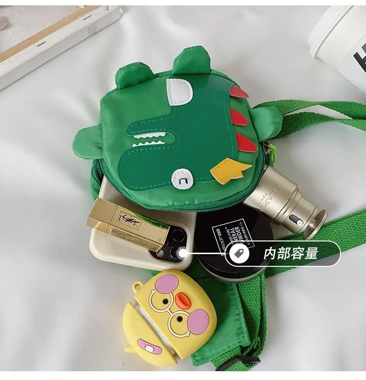 Schattige Cartoon Dinosaurus Baby Rugzakken Kinderen Jongen Meisje Borst Crossbody Tassen Reistuigtas Verstelbare Dieren Kinderen Rugzak