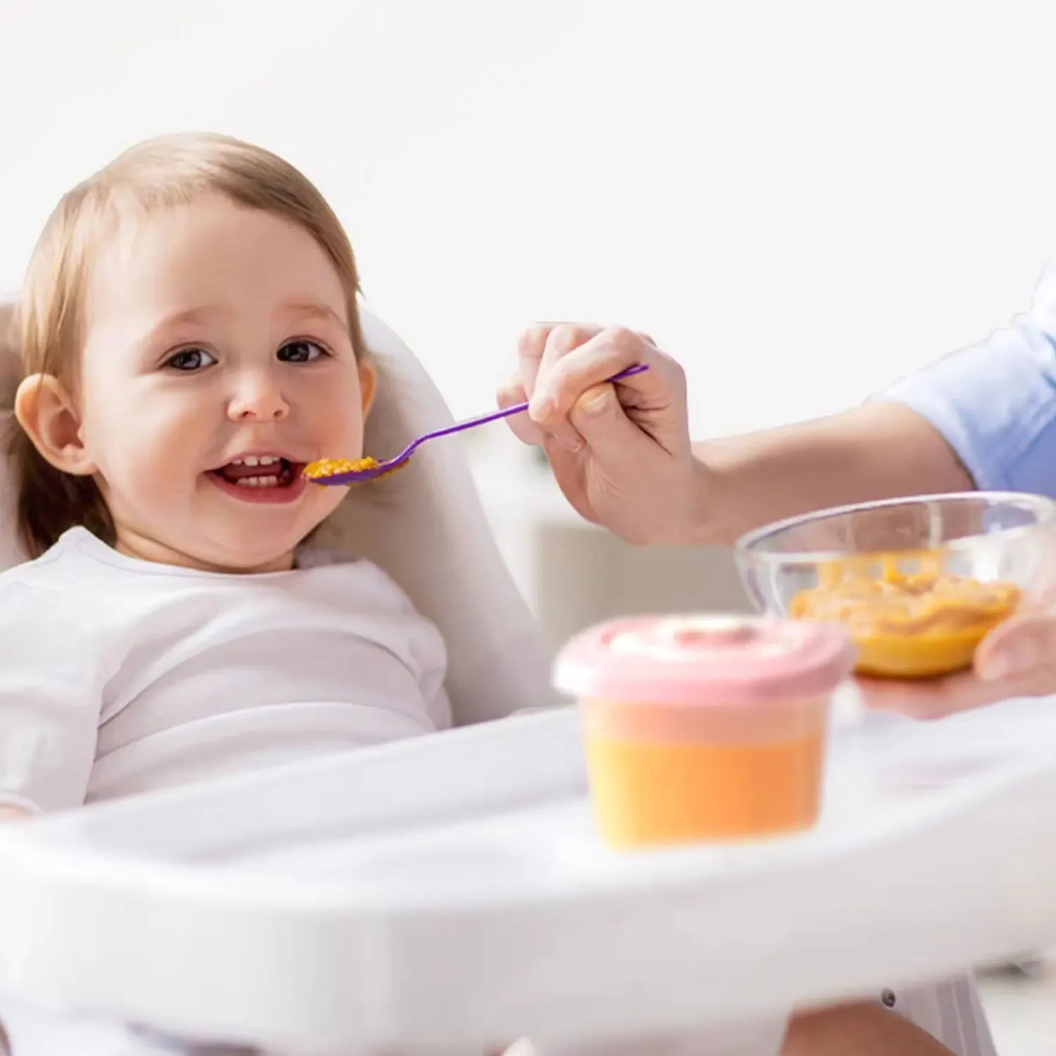 قطعة واحدة من صندوق المكملات الغذائية لتوقيت الطفل، صندوق الوجبات الخفيفة المحمول للأطفال، صندوق حفظ طازج مختوم في الميكروويف