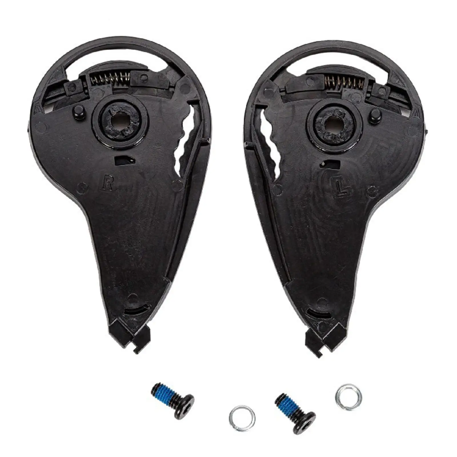 

2 шт. Защитные основания для мотоциклетных шлемов, запчасти для ремонта, стабильная работа, прочные, долговечные.