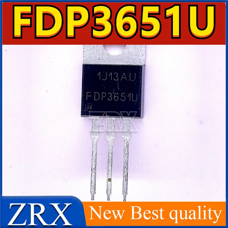 

5Pcs/Lot FDP3651U brand new imported spot TO-220 MOS field-effect transistor 100V 80A