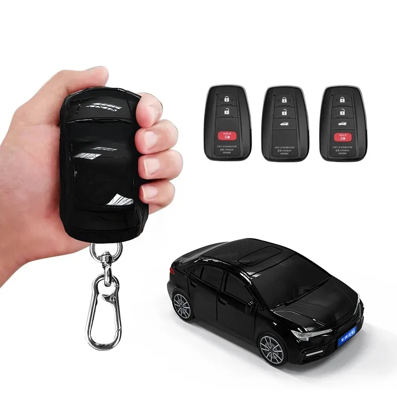 For Toyota Camry Appearance Car Styling Key Case for Toyota Rav4 Corolla 70 CHR Prado 150 Highlander Smart Remote Key Cover Fob