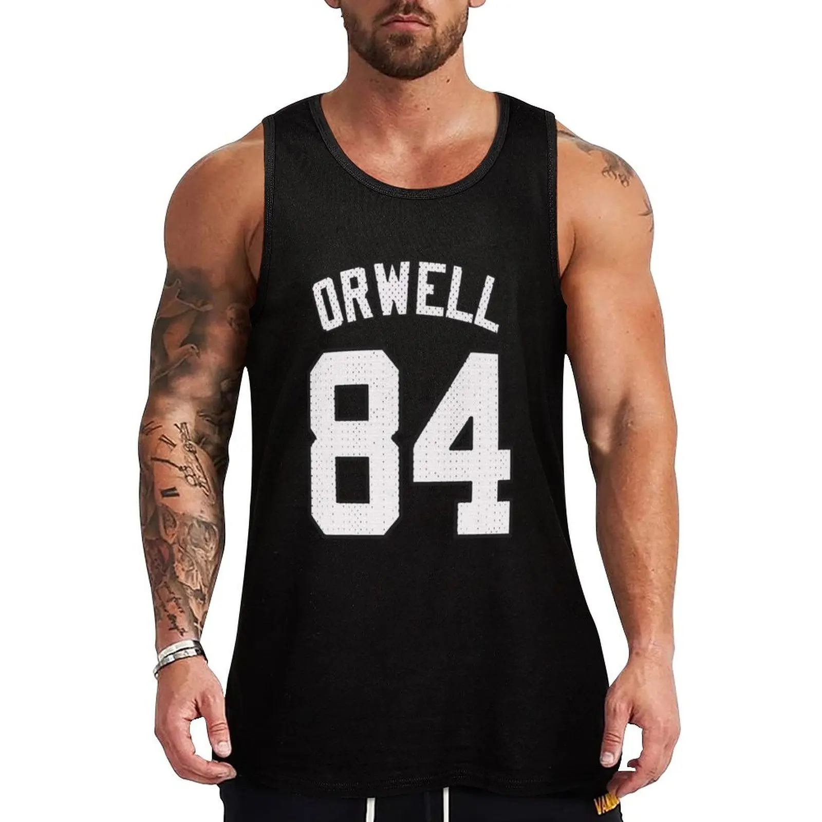 George Orwell - 1984 Tank Top muscle t-shirt Men's t-shirt men clothing