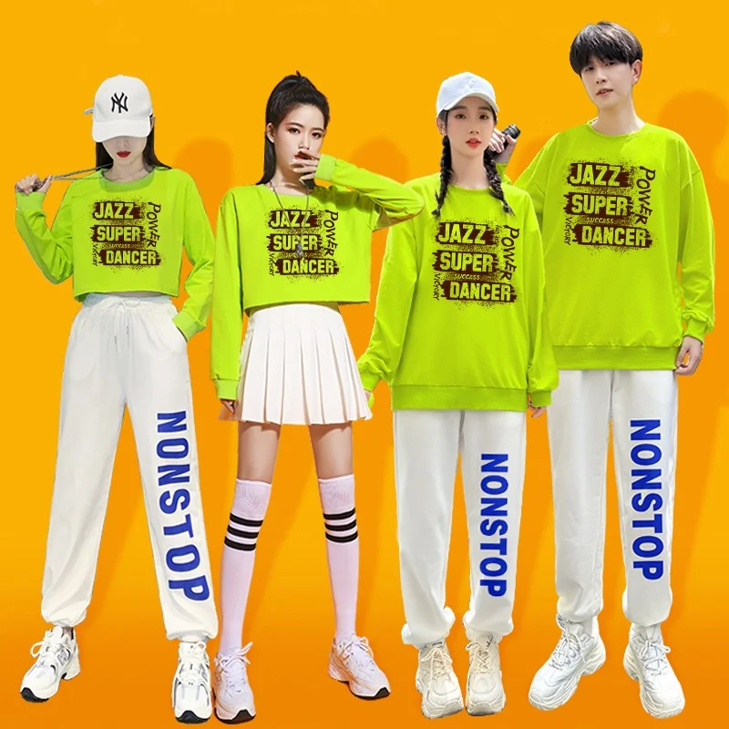 

Костюм для современного джазового танца для взрослых, женский комплект для фитнеса и чирлидинга, наряд для выступлений