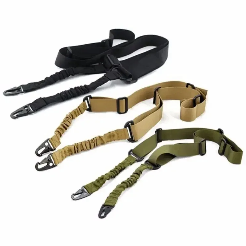 1/3/5Pcs Nylon Tactical 2 Point Gun Shoulder Strap Outdoor Rifle Sling With Metal Buckle Shotgun Belt Hunting Gun Accessories