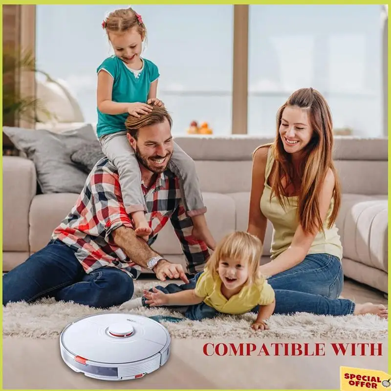 

Набор аксессуаров A35R для Roborock S7 Pro Ultra/S7 Maxv Ultra, мешки для пыли, основная роликовая щетка, детали робота-пылесоса