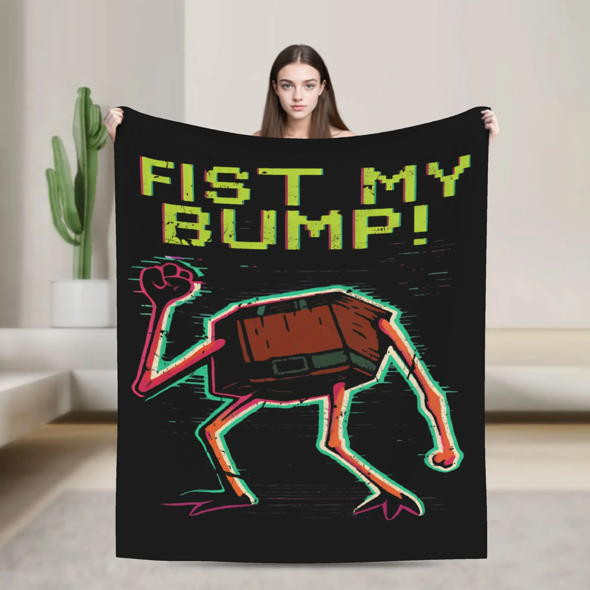 Rocky Amaze Project Hail Mary  Knitted Blankets   Wool Throw Blanket Bedding Couch Decoration Soft Warm Bedspreads