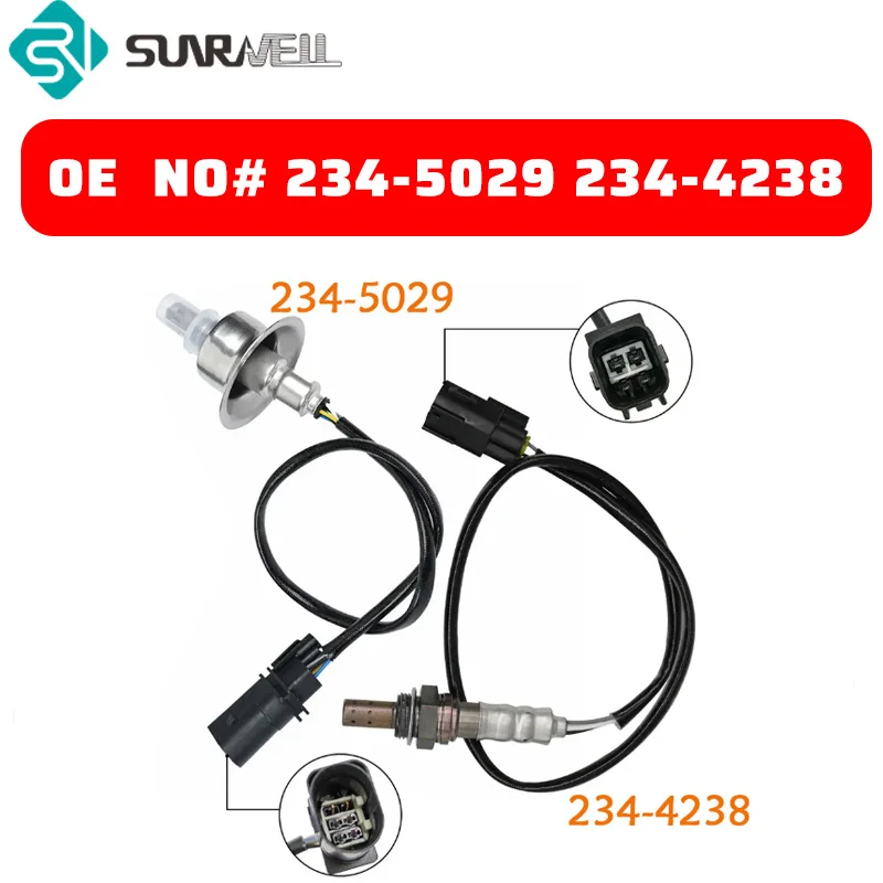 

Up+Down O2 Oxygen Sensor 234-5029 234-4238 for 2009- 2014 2015 Hyundai Sonata 2.4L39210-2G100 39210-2G200