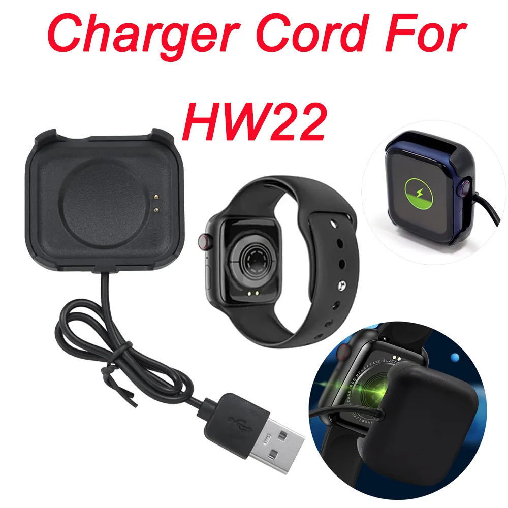 Charging Cable for HW22 Smartwatch Intelligent Watch Charger Magnetic,Dock Holder Stand USB Cable Adapter Cables for HW22