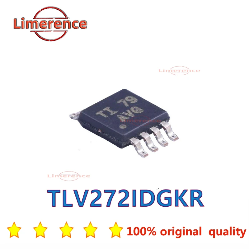 5PCS TLV272IDGKR TLV272 MSOP-8 New original ic chip In stock