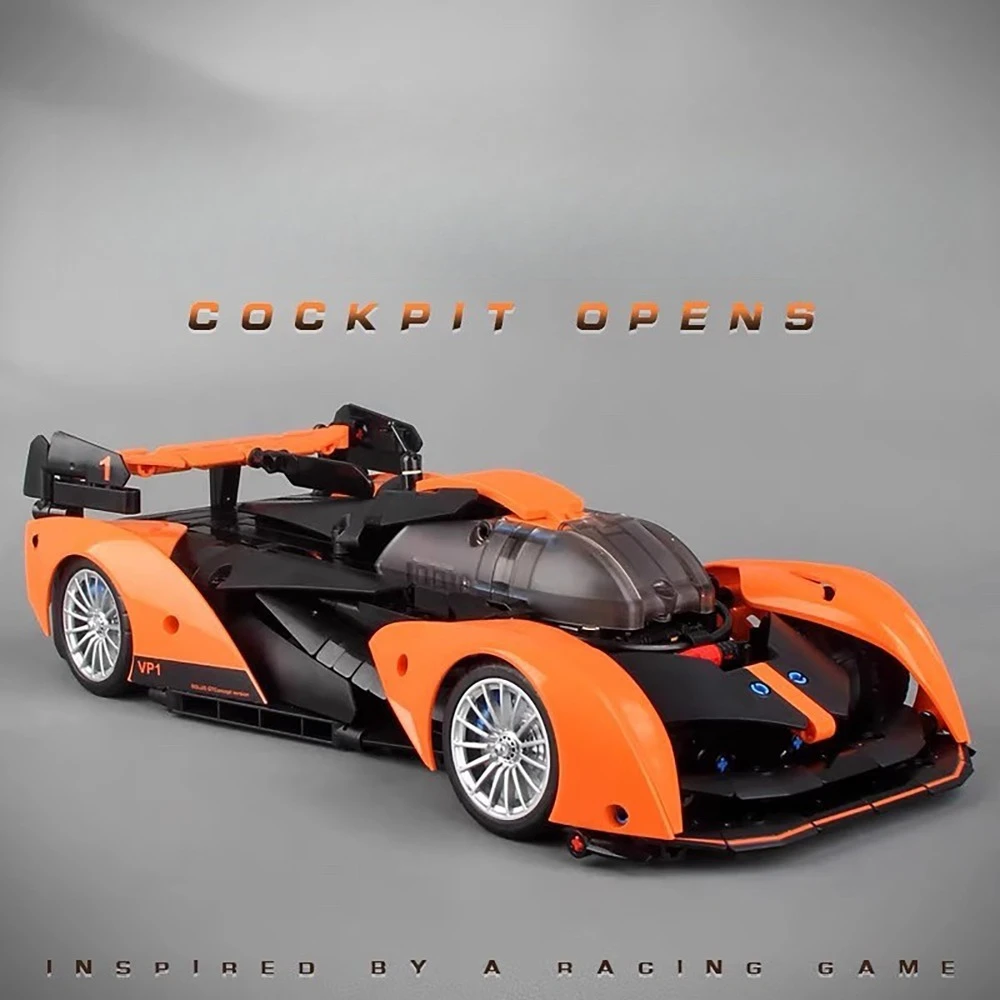 รถซูเปอร์คาร์สเกล 1:14 รถแข่งในเมือง รถสปอร์ตคลาสสิก 817 ชิ้น ตัวต่อเลโก้ ของเล่นแบบประกอบ ของขวัญสำหรับเด็กและผู้ใหญ่