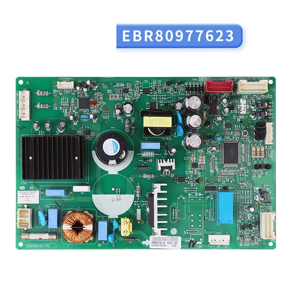 Tablero de control del inversor de la placa base original EBR80977623 para el refrigerador LG