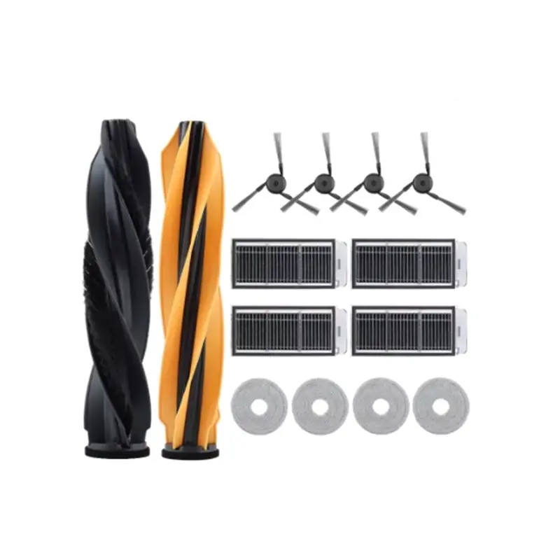 

B83B-14 шт. для Dreame X50 Ultra/L50 Ultra/L40s Pro Ultra/Mova V50 Ultra/S40 Enhanced Edition: основная и боковые щетки для пылесоса