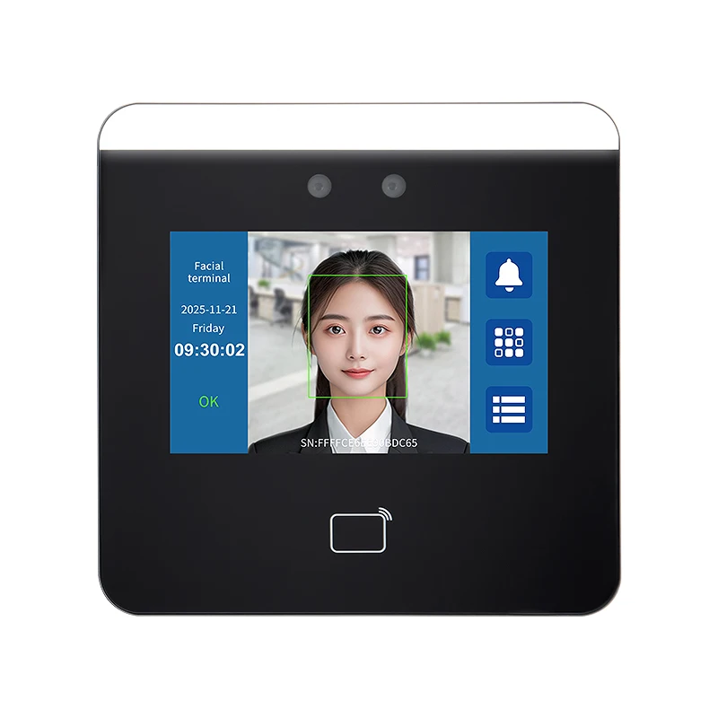 Biometric Fingerprint Time Attendance Machine Time Clock Recorder Employee Check-in Device Access Control