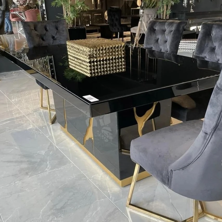 이탈리아 명품 가구 거울 유리 식탁