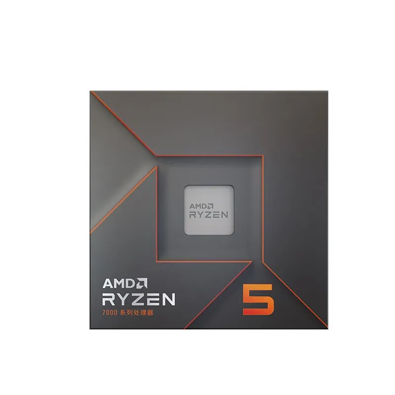 Imagem -02 - Processador Cpu Amd-ryzen 7600x r5 7600x 47 Ghz Núcleos 12 Thread Pcie 5.0 105w 5nm l3 = 32m 1000000593 Lga Am5 Jogos