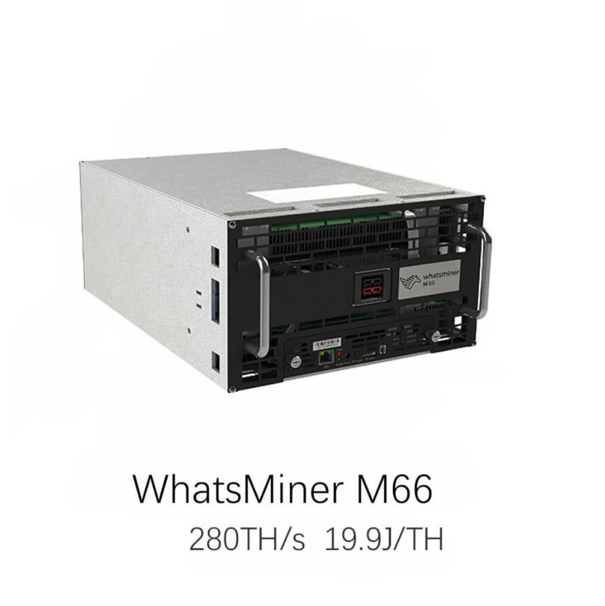 Like New Whatsminer M66 280T Immersion Miner - 4 Months Old