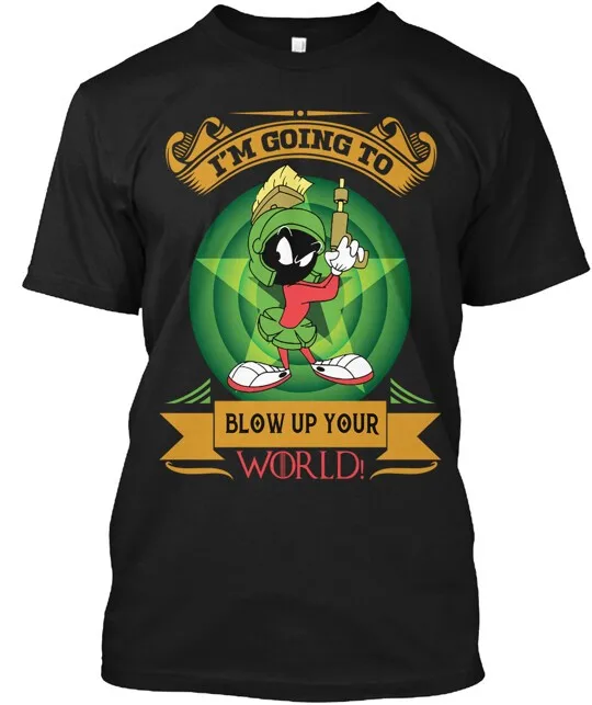 

Marvin The Martian T-Shirt Made in the USA Size S to 5XL