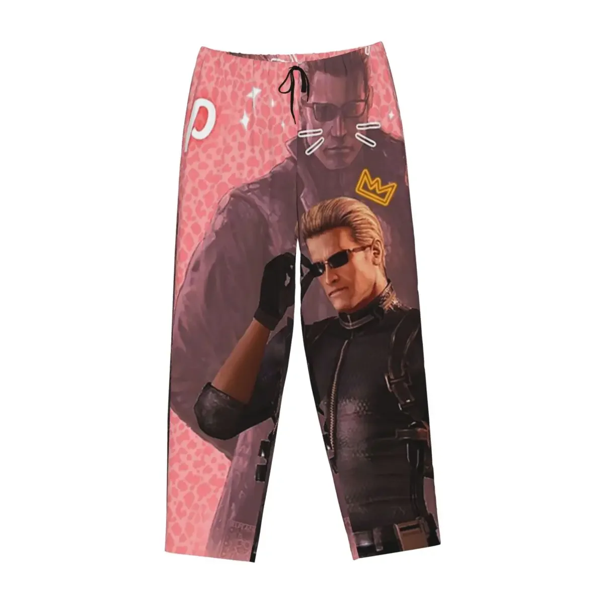 

Женские пижамные брюки Custom Wesker Gaslight Gatekeep Girlboss с карманами для отдыха и сна