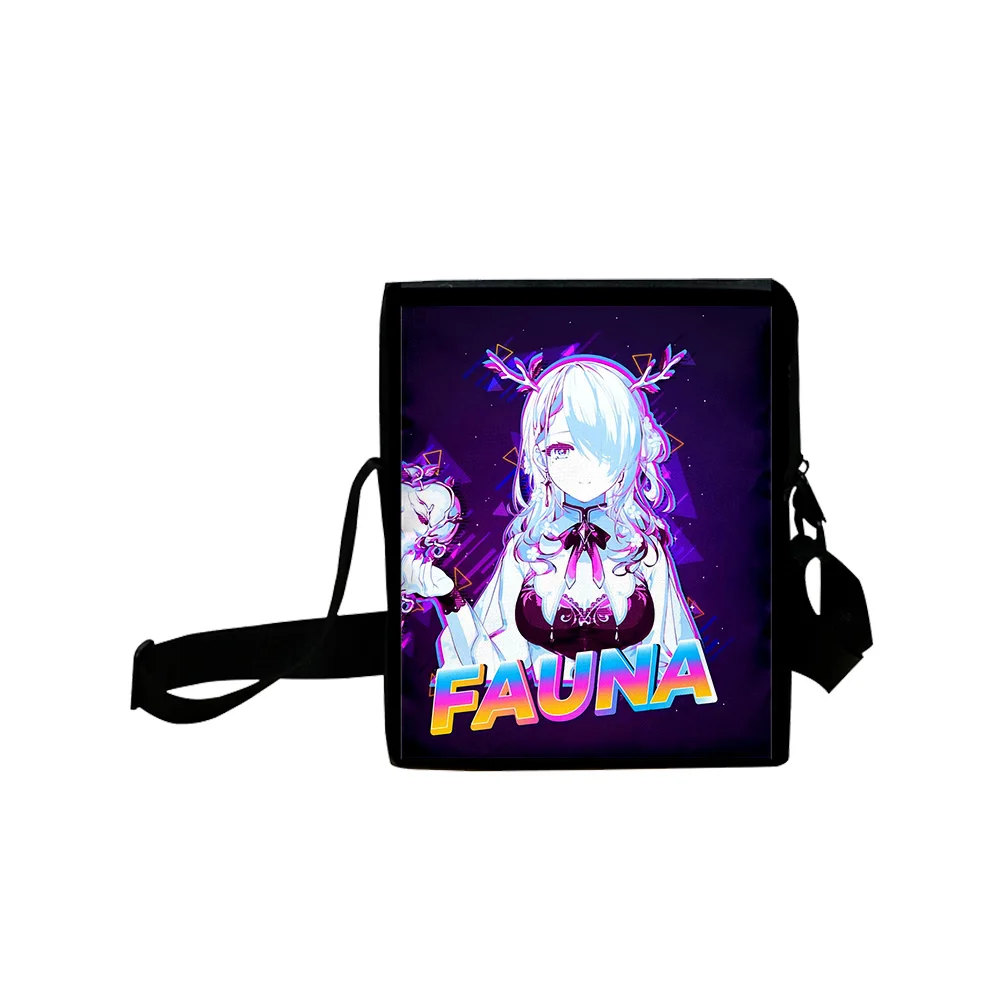 

Hololive Manga Ceres Fauna VTuber 2023 New Daypack Oxford Cloth Satchel Bag Unisex Bag