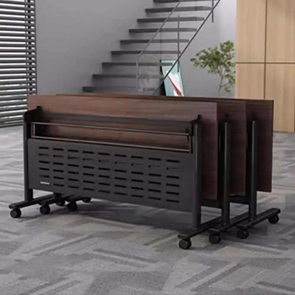 

Складной конференц-стол, мобильный конференц-стол с откидной столешницей для переговорных и учебных комнат, передвижной стол для совещаний