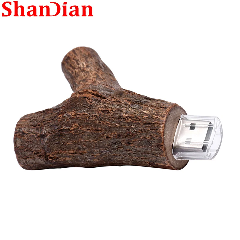 Флэш-накопитель из массива дерева, 4 ГБ, 8 ГБ, 16 ГБ, 32 ГБ, 64 ГБ, 128 ГБ