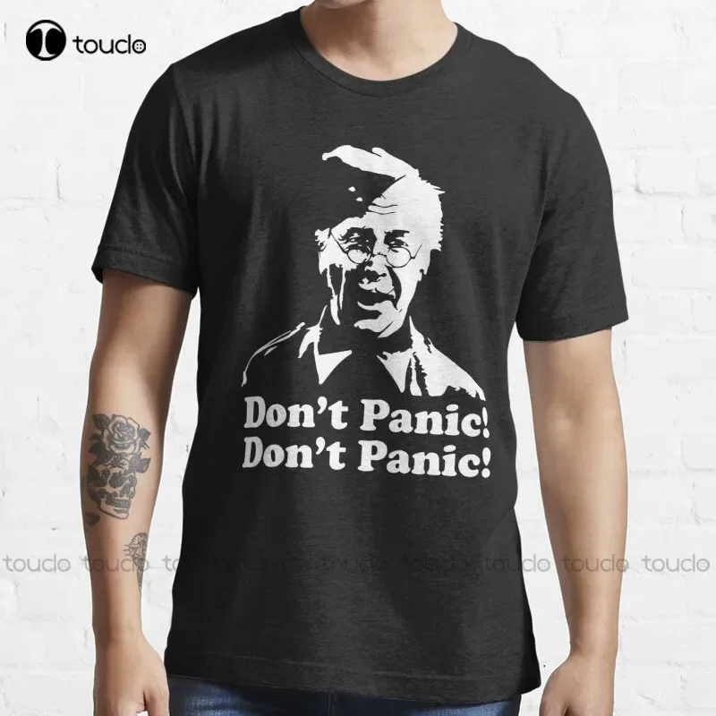 New Don'T Panic Lance Corporal Jones Dads Army T-Shirt White Tshirt S-5XL