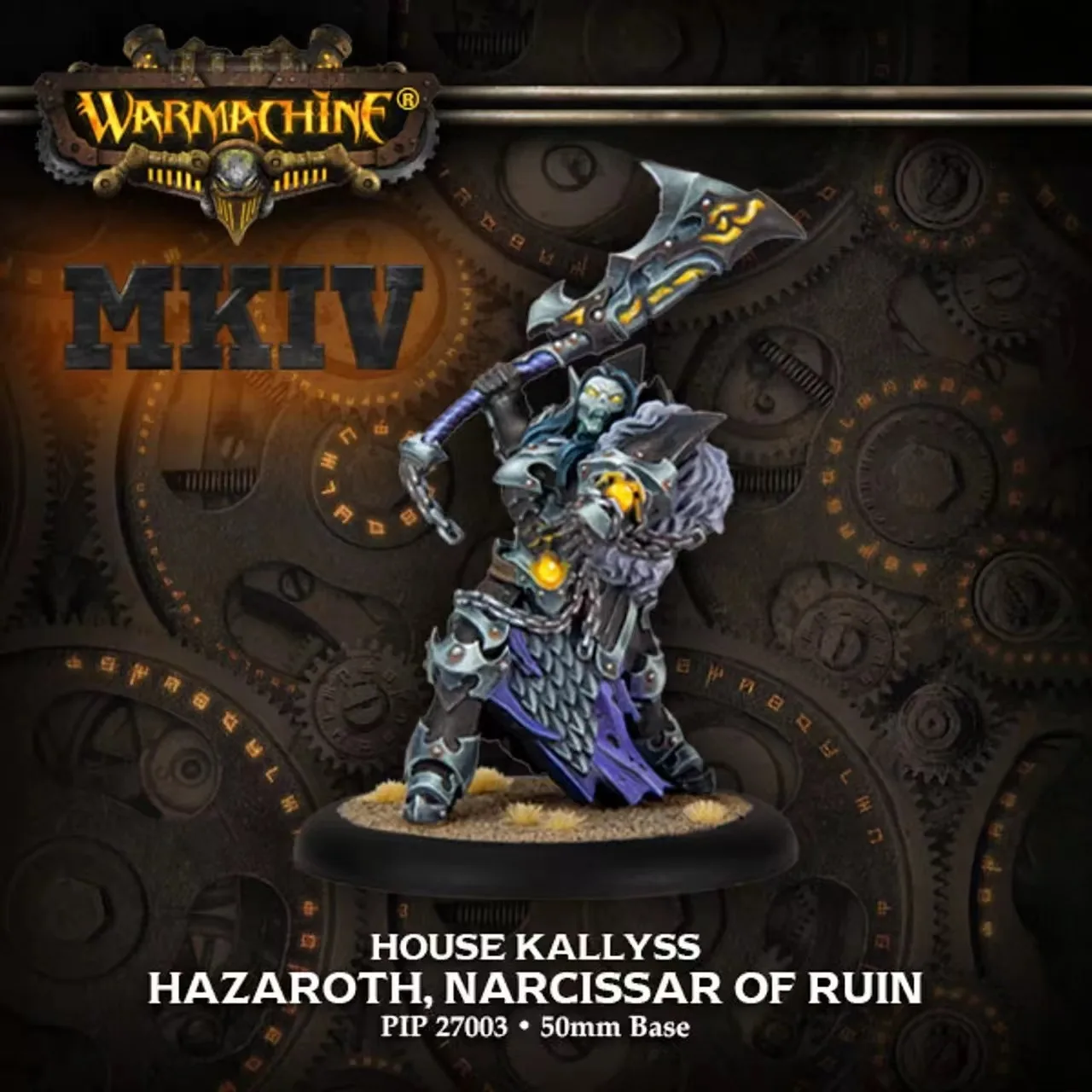 model kit resin kit   Warmachine MKIV 27003 Hazaroth, Narcissar of Ruin