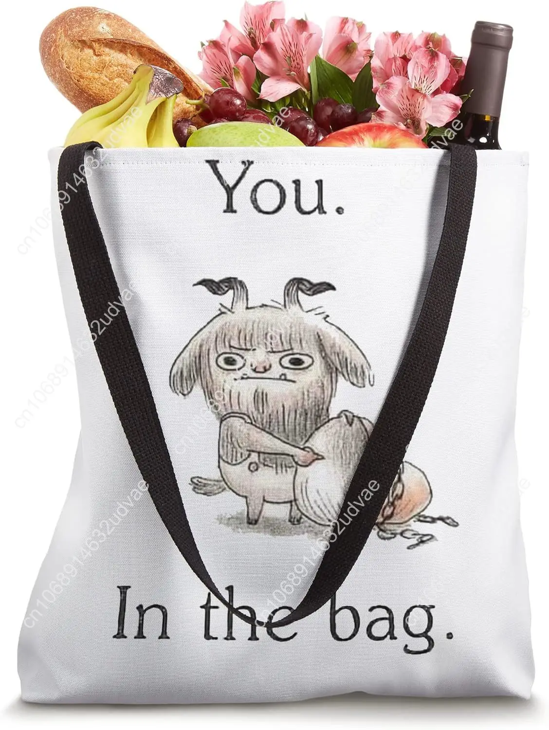 Krampus You In The Bag Tote Bag