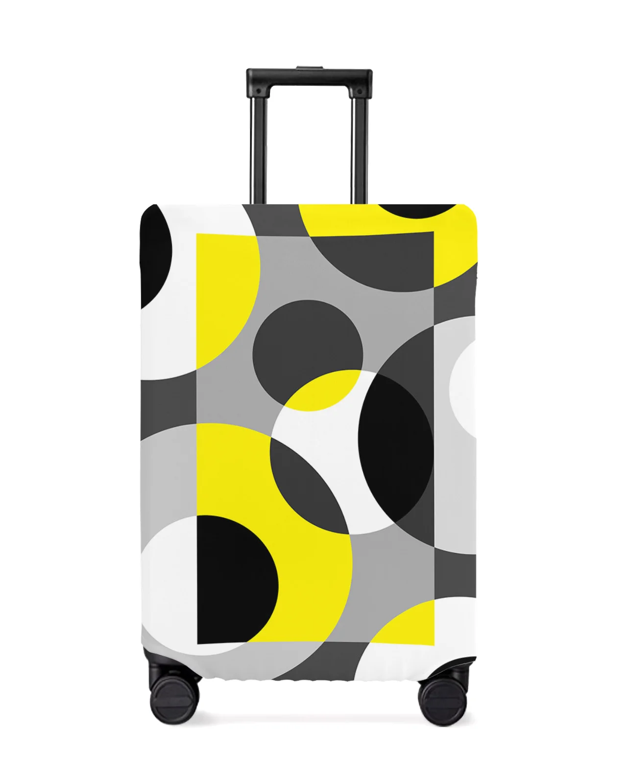 geometric-figures-yellow-grey-luggage-cover-stretch-suitcase-protector-baggage-dust-cover-for-18-32-inch-travel-suitcase-case