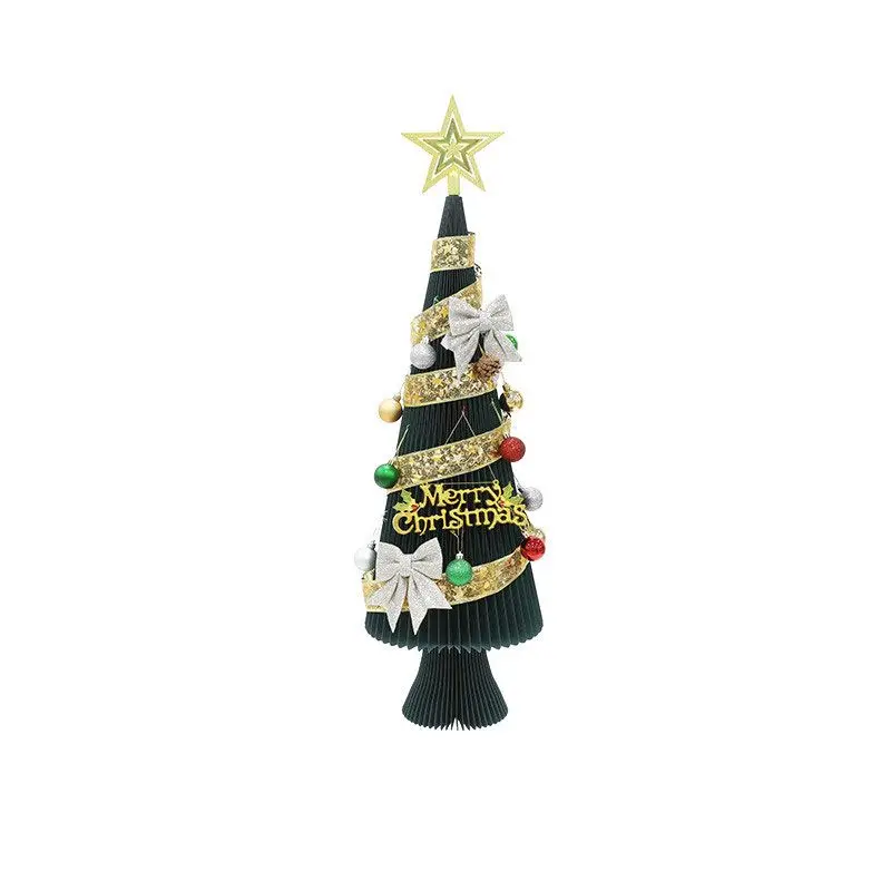 

Christmas tree window ornament, shopping mall decoration festival arrangement props floor ornament creative desktop