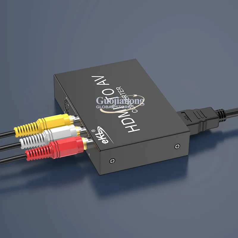 eKL-HAV HD&MI to AV Converter HD&MI to S Terminal Computer TV Converter Audio and Video Conversion