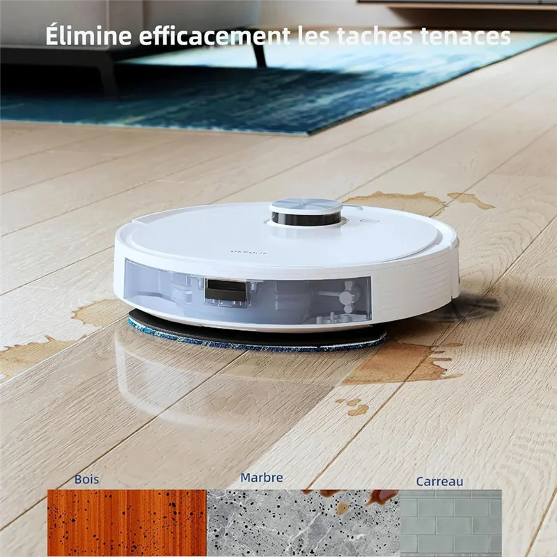 استبدال المكنسة الكهربائية A68M لـ Ecovacs DEEBOT N10+/N10 Plus، OZMO N8+/N8 Pro+ طقم ملحقات، T8+/T8 AIVI+/T9+