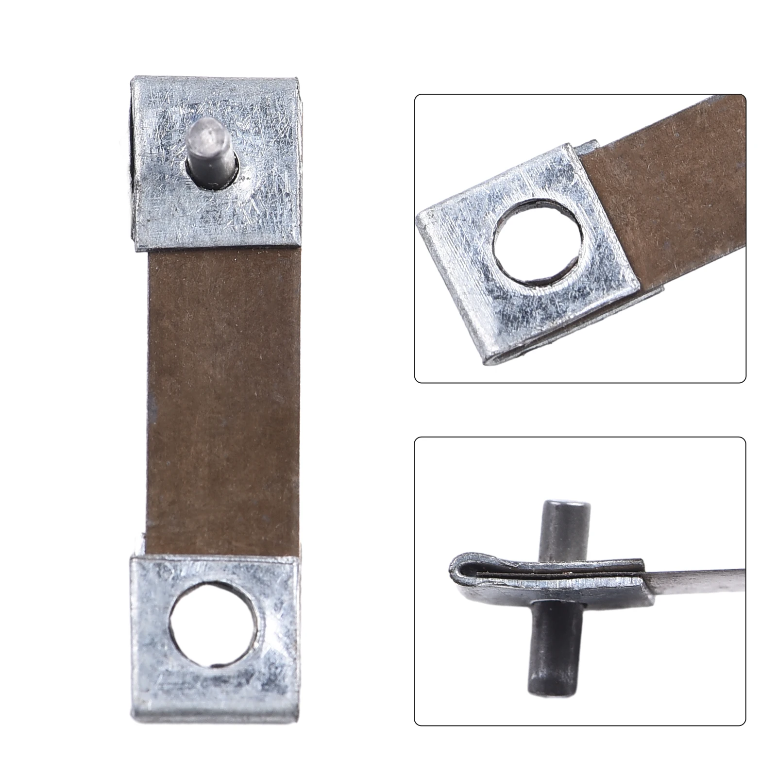 Pieza de repuesto de Metal de hoja de péndulo de reloj mecánico con resorte oscilante para mecanismos de reloj antiguos y antiguos que mejoran la precisión
