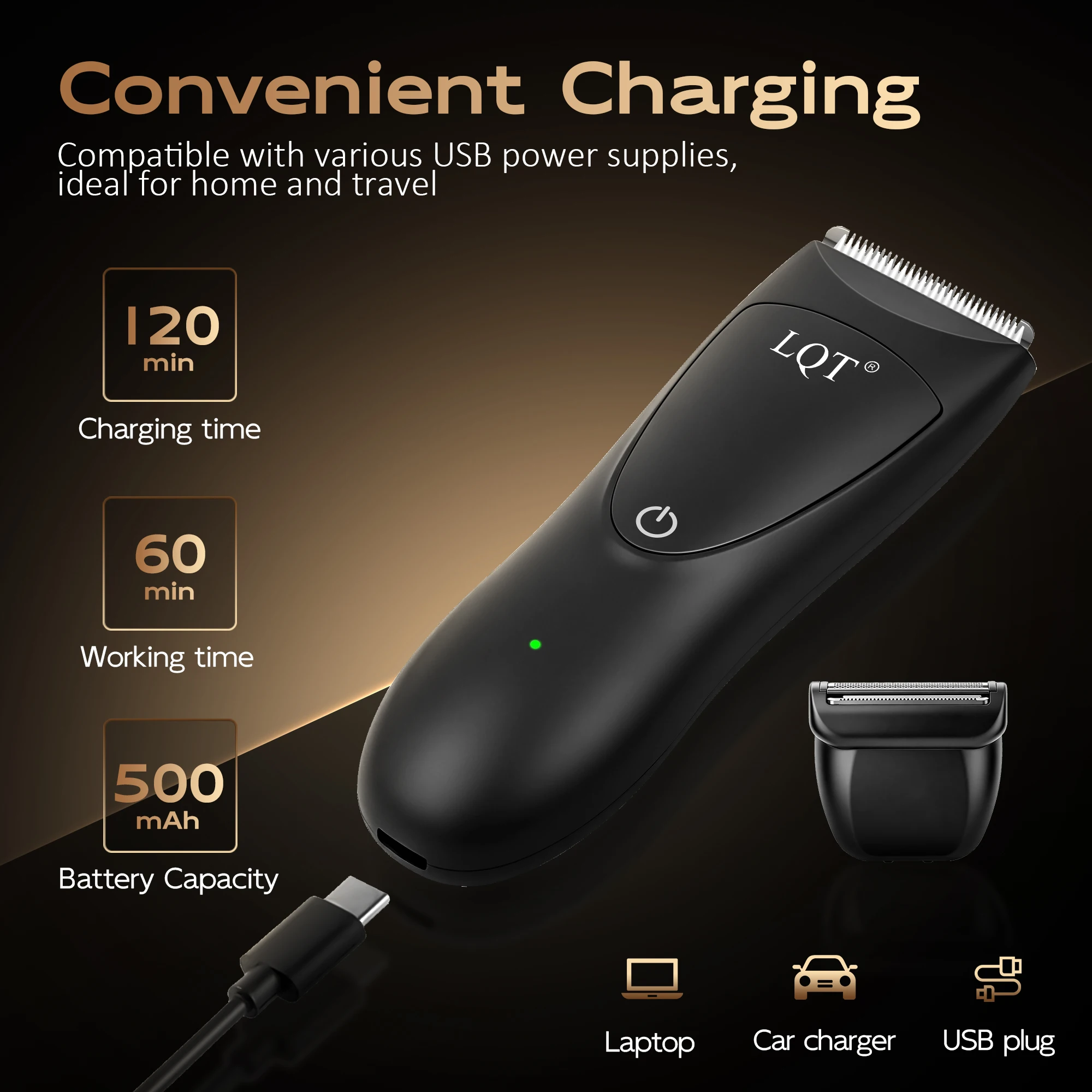 男性用ボディシェーバー、陰部用シェーバー、ひげ、胸、脇、腕、 - Body Trimmer のレビューと価格