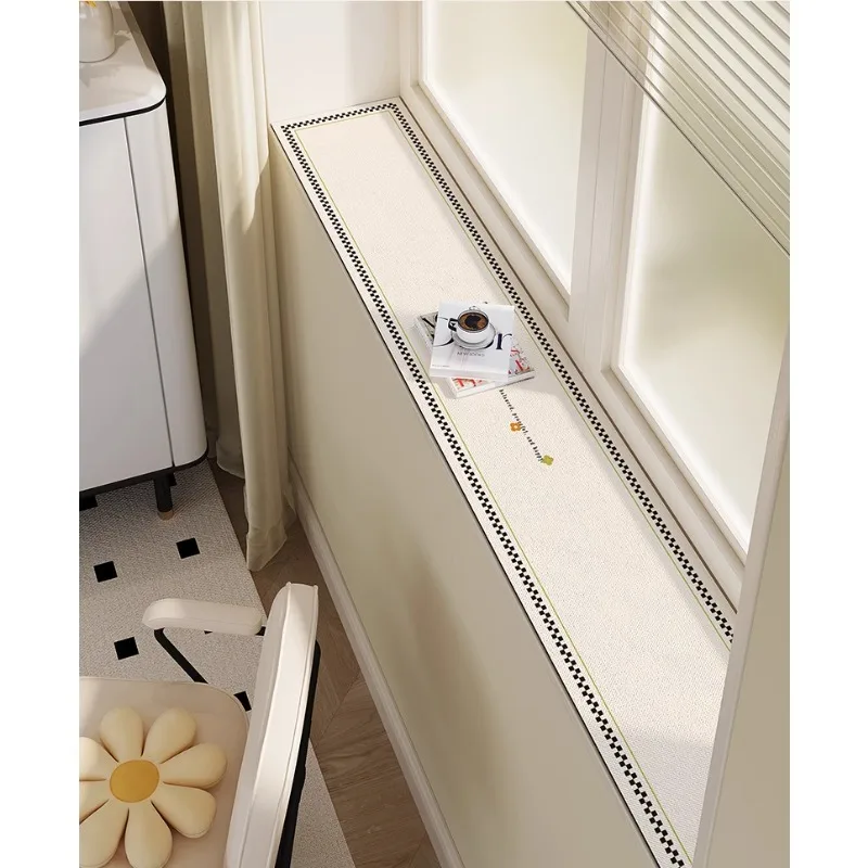 

Diatom mud, water-absorbing windowsill mat, narrow renovation bay window mat, balcony edge decoration, non-slip, oil-resistant