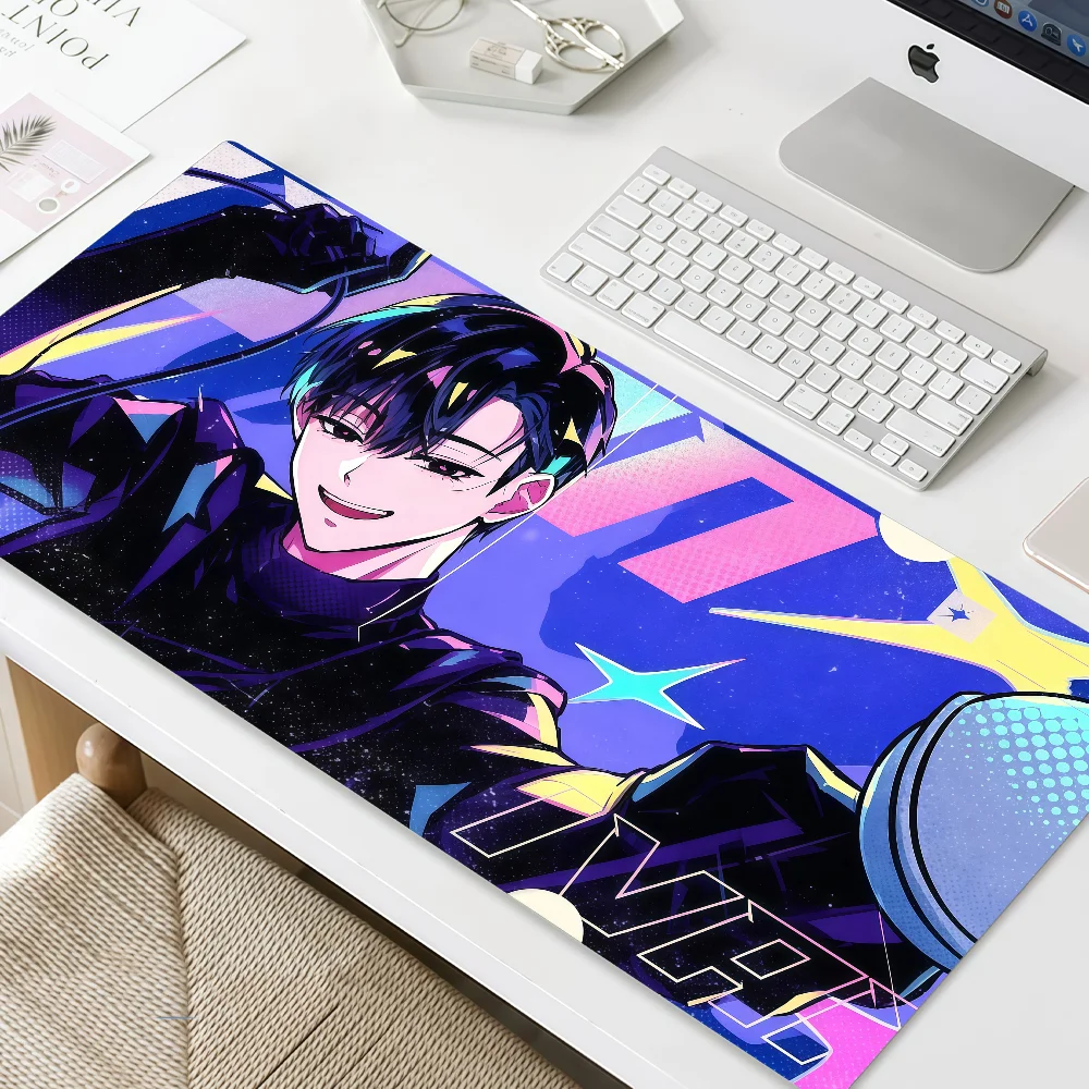 Mouse Pad MousePad Non-slip Lockedge Office Student Gaming Thickened Large Stage Animation A-Alien Writing Pad Music Cushion