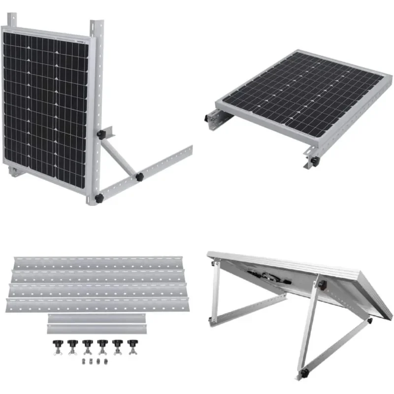 

LEADER SOLAR 556/712/1040 for 100W To 300W Solar Panel Adjustable Triangle Aluminum Solar Panel Roof Mounting Bracket