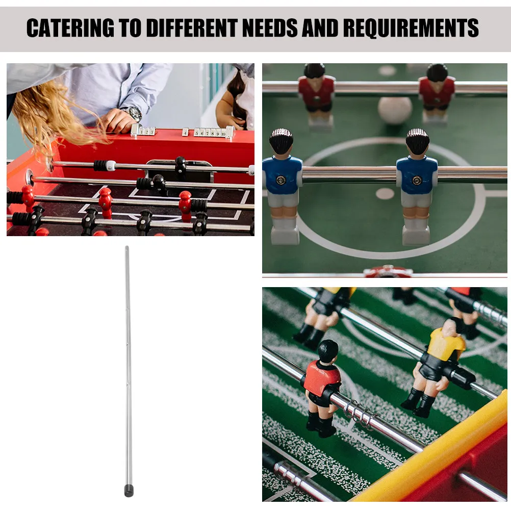 

Replacement Soccer Machine Pole Solid Iron Build High Precision Movement for Table Soccer Rod