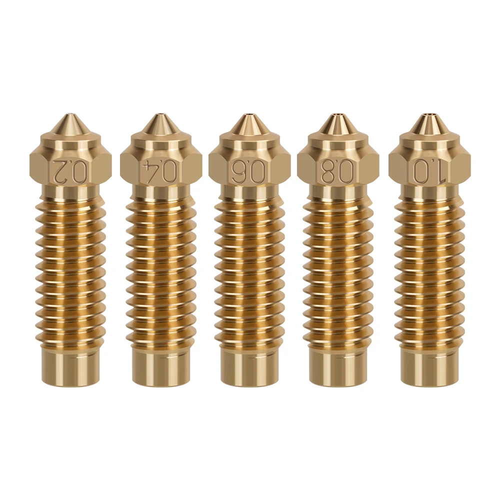 1~10pcs Brass 3D Printer Nozzle For Elegoo Neptune 4 Plus, Wholesale 0.2 0.4 0.8 1.0mm Nozzles For Neptune4 Max/ Neptune4 Plus