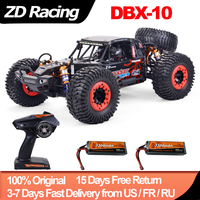 ZD DBX 10 1/10 4WD RC Car 2.4G Brushless 80km/h Remote Control Car Racing Drift Off-Road Desert Car 400m Remote Truck Toys
