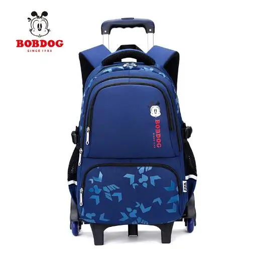 Brand Kids Rolling Bags School Backpacks Children Trolley Backpack On wheels Boy\'s Trolley School bag Kids luggage Mochilas Bag