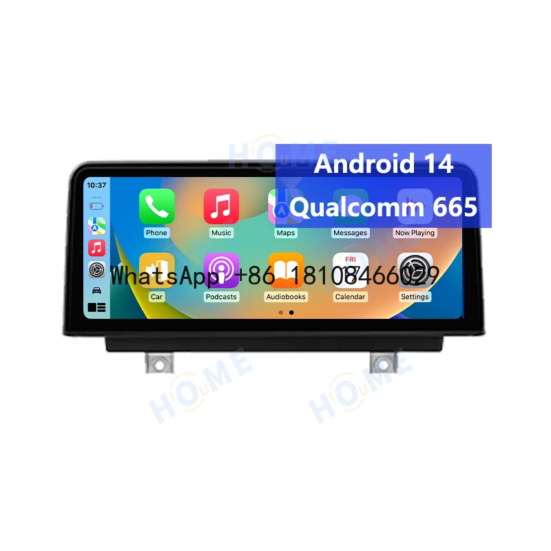 

10.25/12.5 Inch Android 14 Qualcomm 665 Car Multimedia Video Player for BMW 1 Series F20/F21 NBT 2013-2017 Carplay Auto DSP