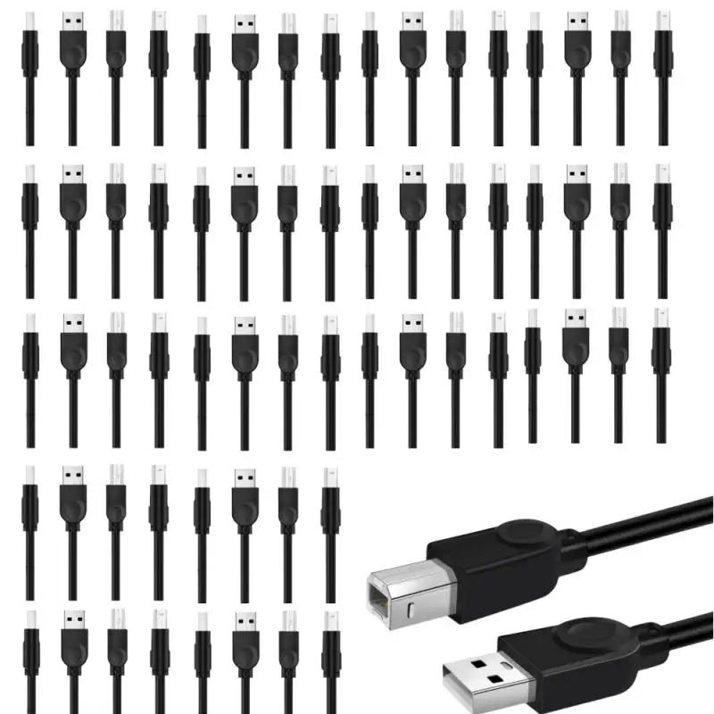 Usb Cable For Printer High Speed A To B Male To Male Usb Printer Cable Data Sync For 3D Label Printer 0.5/1/1.5/3/5/10M