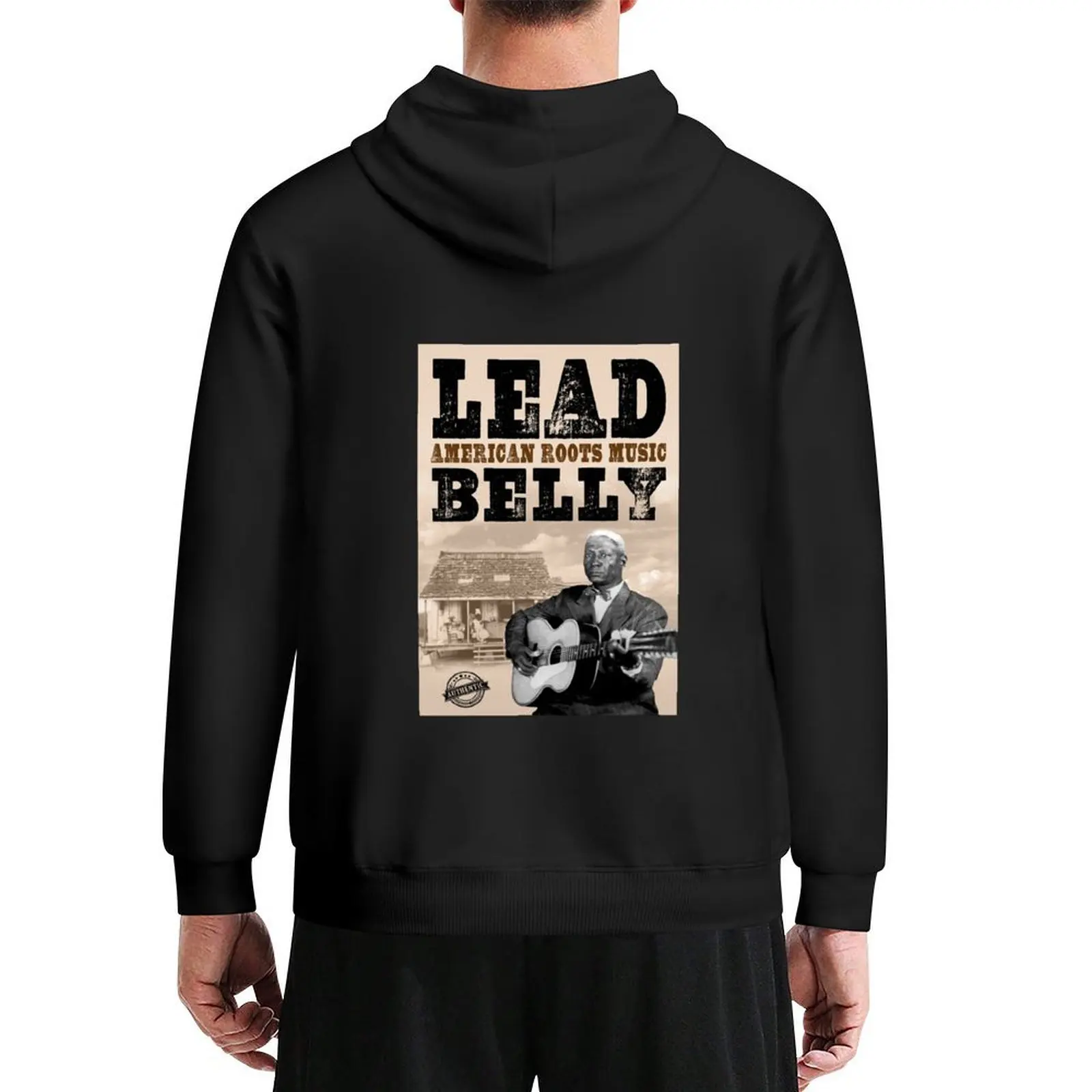 

Leadbelly American Roots Poster Hoodie blouse korean clothes korean style clothes men's clothes man hoodie